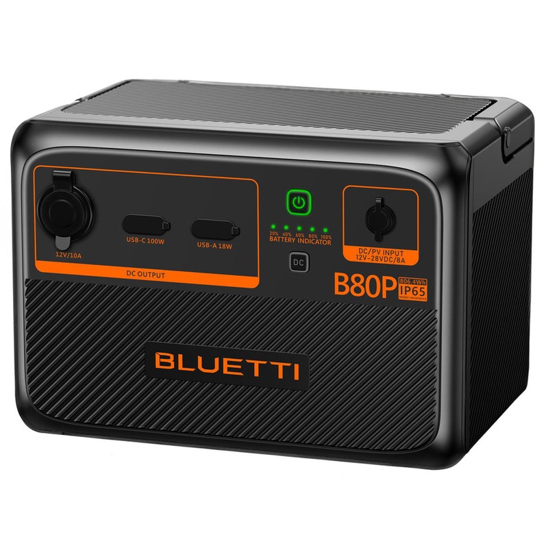 BLUETTI B80P EXPANSION BATTERY & USB/12VDC UPS POWER STATION | 806WH