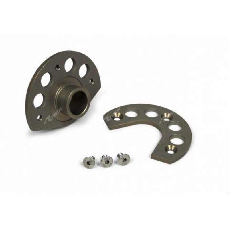 *DISC GUARD MOUNTING KIT ALUMINIUM FOR RTECH COVER KX250F 06-20 KX450F 06-18 KLX450R 07-16