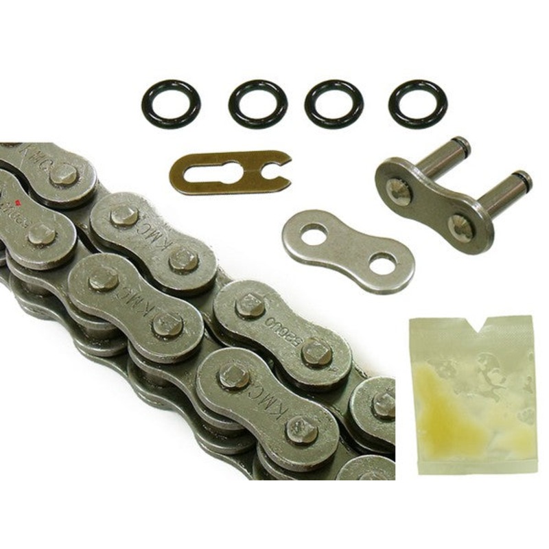 CHAIN 520 - 120 LINK KMC  SEALED LUBRICATION KMC SEALED CHAIN WORK OPTIMALLY HEAVY DUTY O RING
