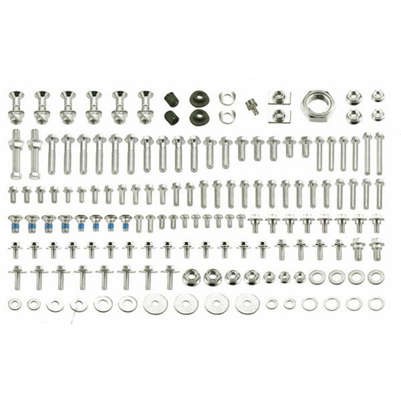 COMPLETE HARDWARE BOLT PACK KX85 03-21 KX125 KX250 KX250F KX450F KDX200 KDX220 KLX400 KLX450R 03-18