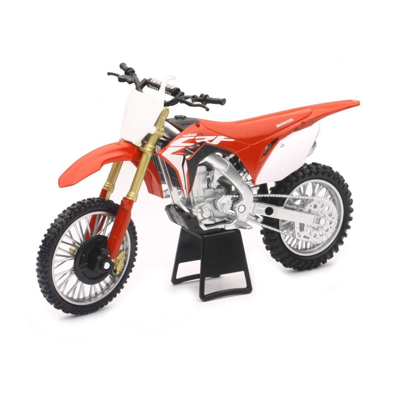 MODEL DIRT BIKE HONDA CRF450R 1:12 SCALE BY NEW RAY