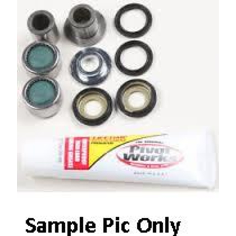 PIVOT WORKS UPPER & LOWER SHOCK BEARING KIT SUZUKI LT R RM RMZ
