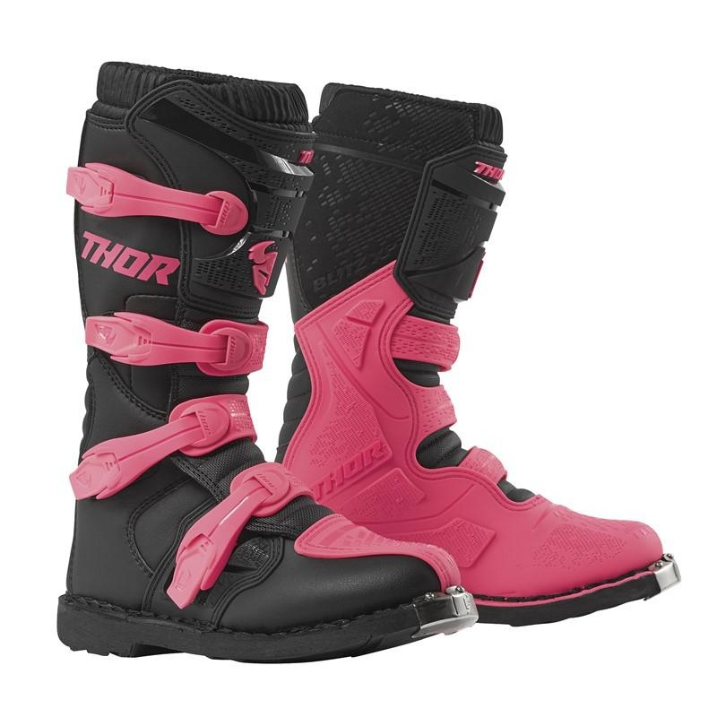 THOR MX BUCKLE BOOT THOR BLITZ XP WOMEN PINK