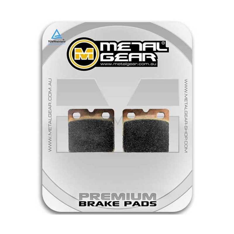 METAL GEAR BRAKE PADS SINTERED