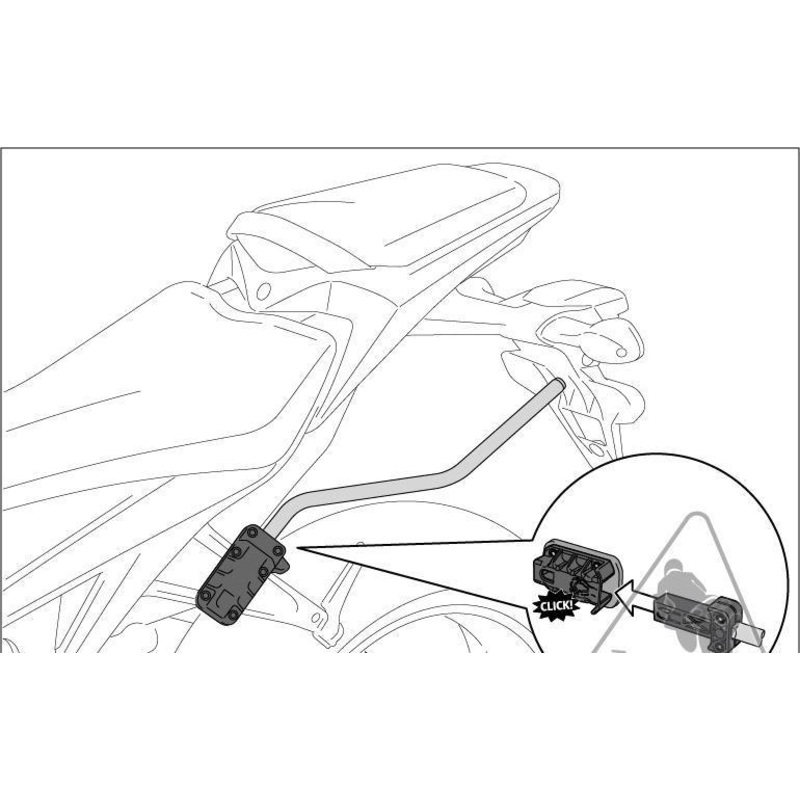 *PANNIER MOUNTS SW MOTECH HONDA CB1100 12-16