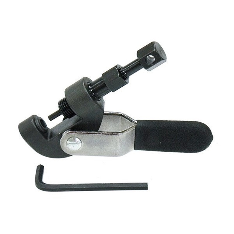 CHAINBREAKER W/ FOLDING HANDLE REPLACES MOTIONPRO MP080001 420 428 520 525 530 CHAIN STEEL FINISH