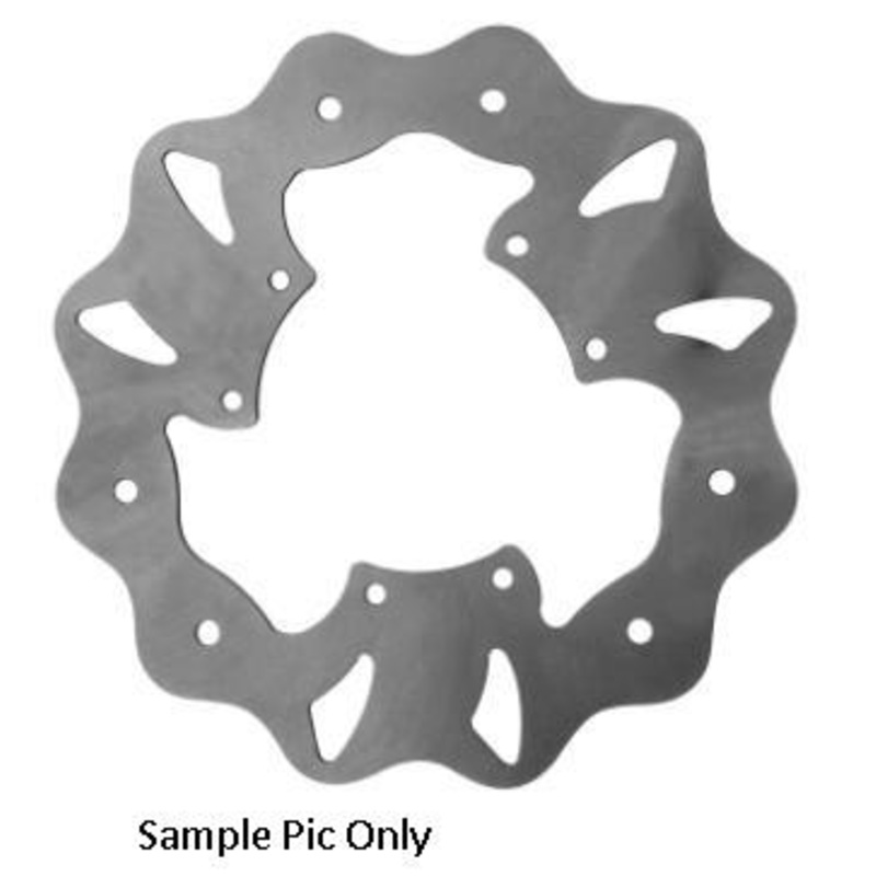 FRONT DISC ROTOR WAVE PSYCHIC KX125 88-02 KX250 87-02  KX500 87-00  KDX250 1991 KLX300 KLX650R 96-08