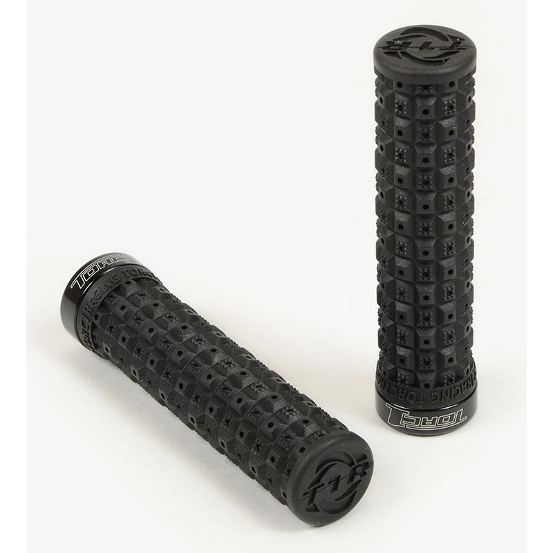 TORC1 HANDLEBAR GRIPS FOR ATV WATERCRAFT MTB SNOWMOBILES MOUNTAIN BIKES AND BMX LOCK ON GRIP BLACK