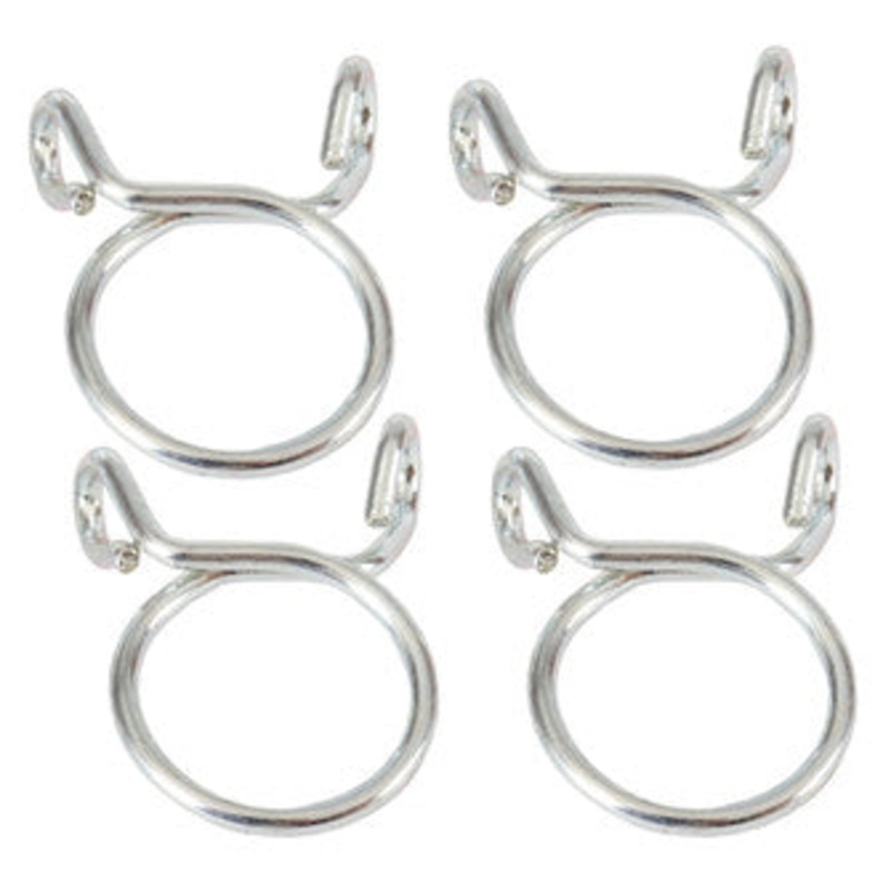 ALL BALLS FUEL LINE CLAMP REFILL KIT 4PC 12.50MM